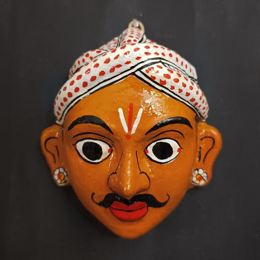 brown color classic male cheriyal mask